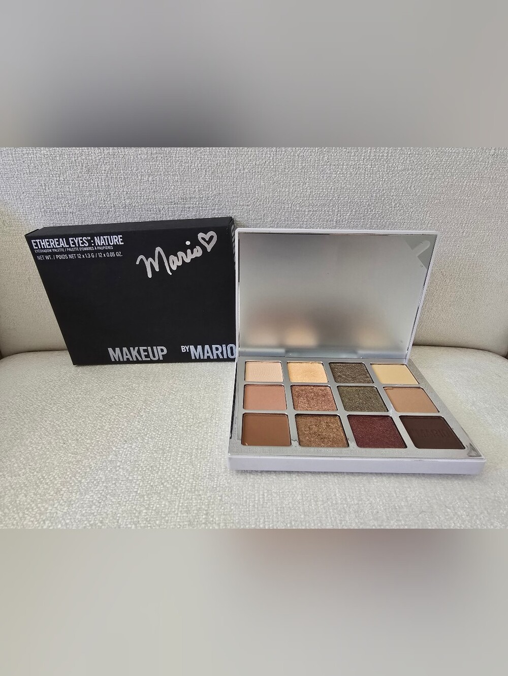 NIB Makeup By Mario Ethereal Eyes Eyeshadow Palette : Nature